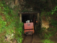 Picture 4: The entrance to George and Charlotte mine, the show mine on the Morwellham Quay site