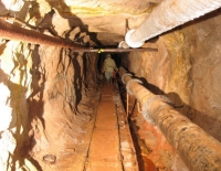 Picture 2: Underground in Geevor Mine, Corwall