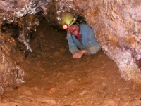 Picture 3: Rick in Virtuous Lady, an Elizabethan copper mine in the neighbouring Tavy Valley