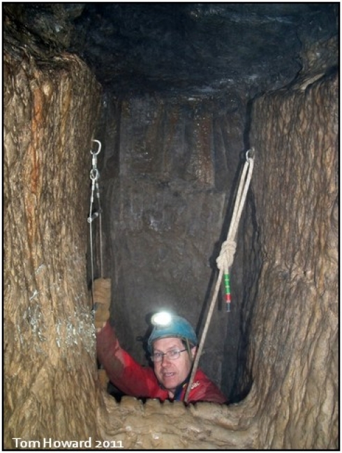 Nigel on the ladder at first pitch 