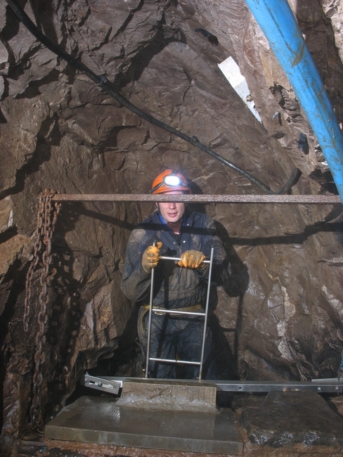 Starting to go down the Bunghole