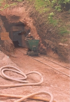 A tub coming out of the entrance to the Hough Level