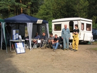 Part of the Open Day team