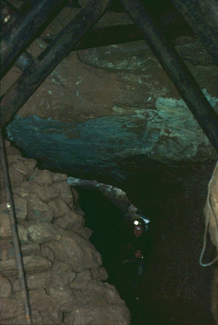 Temple Shaft from below