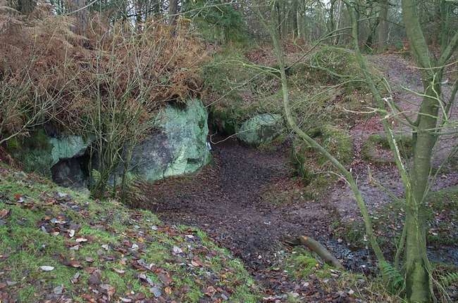 Opencast working near the Old Quarry