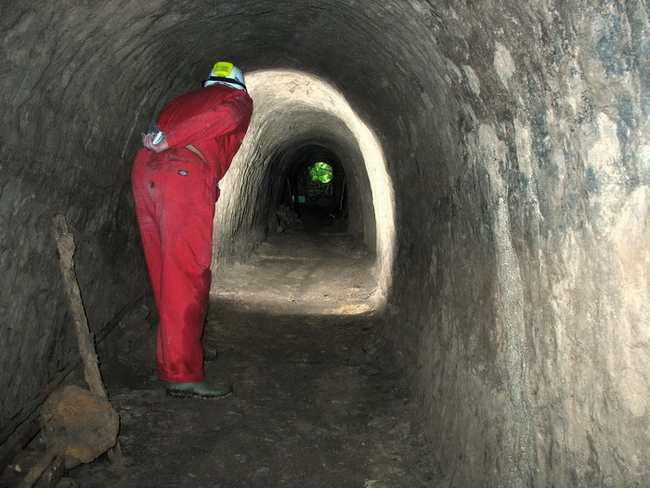 Scout Hole looking out
