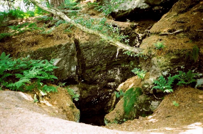 Twin Shafts - probably more workings on Stormy Point Fault
