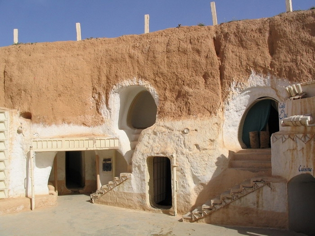 Cave houses in Tunisia