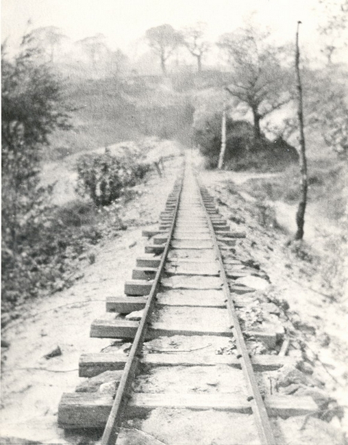 Railway incline in 1920s