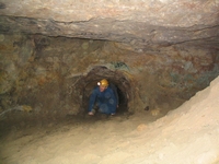 At the end of the mine
