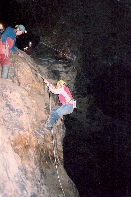 Dropping down to Canyon