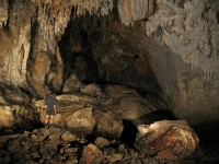 Tourist trip in Cueva Molino (Agua) :: Taken by Nigel Dibben