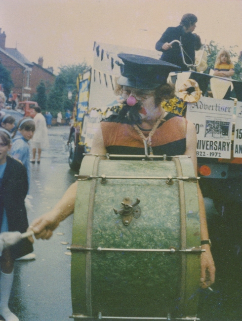 Stan at a carnival in Stockport