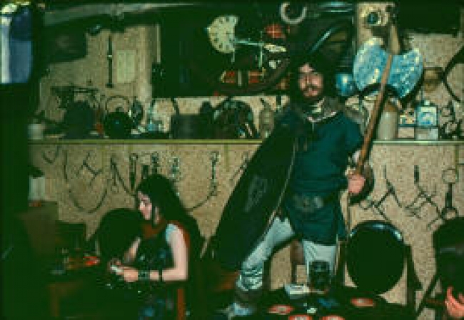 Bert and Nisha in the early 1970s