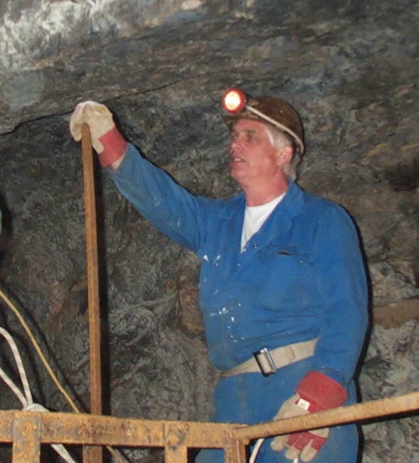 Doug at Junction Shaft