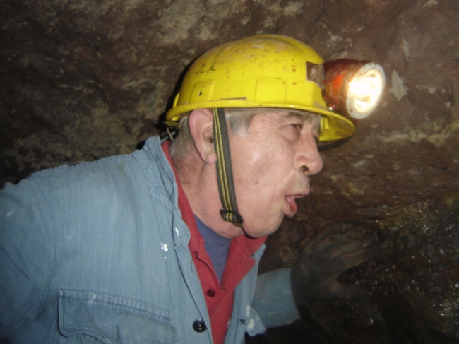 Captain John getting some vital bits rather cold