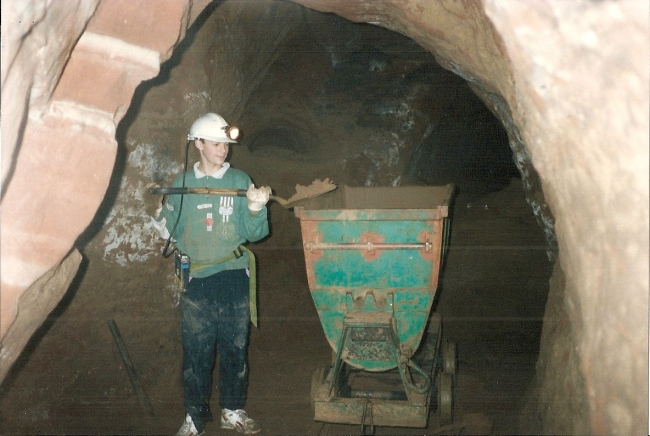 I remember riding this truck out to Stormy Point