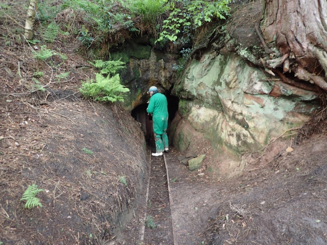 Entrance to Reeking Mine