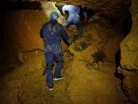 Introducing Dave P to Matienzo by a visit to Tiva Cave, 10 minutes walk from the Bakers :: Date 2024:08:04 10:51:52 :: Taken by Nigel Dibben :: Camera TG-4