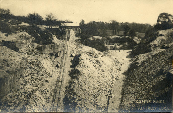 The incline out of West Mine in the early 20th century