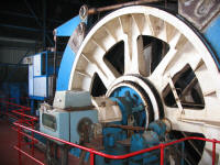 Winding gear at New Cook's Kitchen Shaft, South Crofty