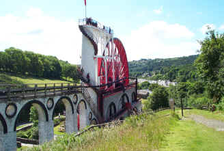 The Lady Isabella wheel at Laxey