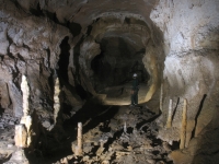 Picture 3: The main passage in the cave