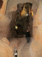 Picture 2: Typical passage in the cave.